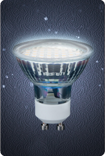 Лампа светодиодная GU10   220В 1Вт 4100К (эквив.20) Gauss
