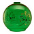Плафон подвесной 1*Е27 D-300 Н600 Стрекоза зеленый прозрачный (6001-6022) Decor