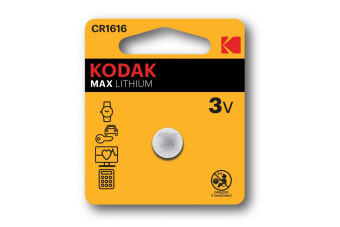 Батарейка  плоская литиевая  CR16161BL 1 шт/блистер Kodak 