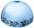 Плафон подвесной 1*Е27 D-250 Элис синий (6011-6012) Decor