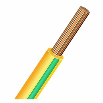 1* 6 ПуГВ Провод на катушке желто-зеленый (250м) ГОСТ TDM