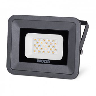 Прожектор светодиодный   20Вт IP65 3000К серый слим 1800лм WFLY-20W/06 WOLTA