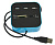Разветвитель USB на 3 порта + картридер (Все в одном) черный Rexant
