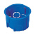 Коробка установочная д/бетона 1-мест. 68х45мм IP20 синяя U-PLAST