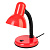 Светильник настольный  60Вт красный на основании E27 GTL-031-60-220 GENERAL