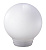 Рассеиватель светильника РПА А85 d-150мм белый пластик TDM