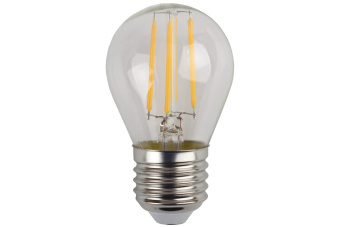 Лампа светодиодная филамент ШАР 11Вт Е27 4000К 880Лм 220В F-LED A60-11W-840-E27 ЭРА 