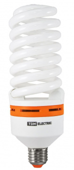 Лампа энергосберегающая E27   65Вт SPIRAL 6500K FS 10000ч TDM