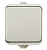 AQUA Выключатель одноклавишный 10А белый полугерметичный 3100 IN HOME