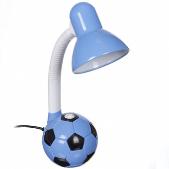 Светильник настольный  40Вт Футбольный мяч TDM-52 сине-черный E27 220В/гибкая стойка TDM