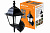 Светильник садово-парковый настенный  60Вт Е27 4-гранник вверх черный пластик IP44 НБУ 04-60-001 TDM