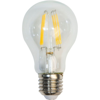 Лампа светодиодная филамент ШАР  7Вт E27 2700K A60 белый теплый LB-57 Feron