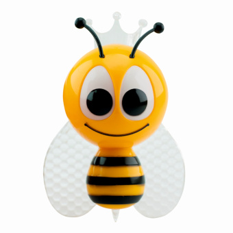 Светильник-ночник (в розетку) Пчёлка 0,5Вт LED NL-852 RGB (100) LEEK