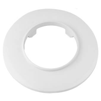 ПРОВАНС- рамка для розеток и выключателей 1 мест (круг) Белый СВЕТОПРИБОР