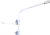 Кронштейн приставной для консольного светильника К1П-0,35-0,5-2-0,12х0,6-Б 540х470х280 мм белый