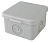 Коробка распаячная д/наружного монтажа б/мембр.ввода  65х65х50мм IP54, 4вх., инд. штрих. TDM