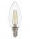 Лампа светодиодная филамент СВЕЧА  7Вт Е14 4500К 510Лм 230В GLDEN-CS-7-230-E14-4500 прозрачная GENERAL 