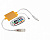 Шнур питания с вилкой для гибкого неона RGB 220В IP67 GDC-RGB-1200-NL-IP67-220 GENERAL 