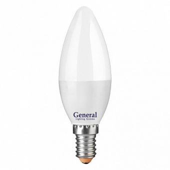 Лампа светодиодная СВЕЧА 15Вт Е14 4500К 1050Лм GLDEN-CF-15-230-E14-4500 GENERAL