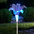 Светильник садовый на солнечной  батарее  уличный Лилия 75 см  ERASF22-19 ЭРА