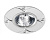 Светильник точечный GU5.3 50Вт круг металл белый Lumin'arte ALUM01WH-DL50GU5.3 WOLTA
