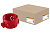 Коробка установочная д/бетона 1-мест. 68х42мм (с саморезами) стыковочные узлы, красная IP20 СП TDM