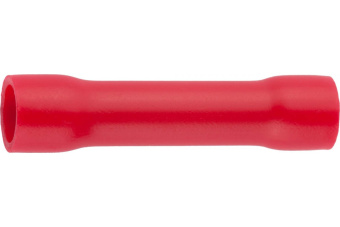 Гильза изолированная соединительная L-26 мм 0.5-1.5 мм² (ГСИ 1.5/ГСИ 0,5-1,5) красная (100шт) REXANT