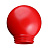 Рассеиватель светильника РПА А85 d-150мм красный пластик TDM