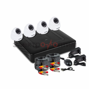 Комплект видеонаблюдения на 4 внутренние камеры AHD-M (без HDD)  ProConnect Rexant