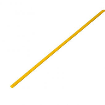 4 / 2 мм 1м термоусадка желтая (упак.50 шт)  PROconnect