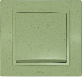 ZENA granite оливковый - выключатель СУ 1-клав.проходной EL-BI ABB