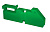 Изолятор на DIN рейку зеленый TDM