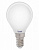 Лампа светодиодная филамент ШАР мини  8Вт E14 4500К 560Лм 230В GLDEN-G45S-M-8-230-E14-4500 матовый GENERAL 