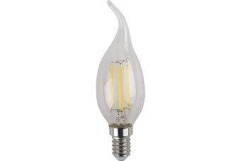 Лампа светодиодная филамент СВЕЧА на ветру 9Вт Е14 4000К 850Лм 220В F-LED BXS-9W-840-E14 ЭРА 