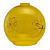 Плафон подвесной 1*Е27 D-300 Н600 Стрекоза желтый прозрачный (6001-6022) Decor