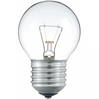 Лампа накаливания ШАР прозрачная Е27 40Вт Selecta