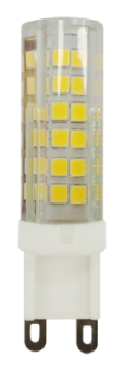 Лампа светодиодная 230В G9  5Вт 4000К 400Лм 50мм LED smd JCD-5w-220V-corn, ceramics-840-G9 ЭРА 
