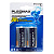 Батарейка бочонок солевая R14 (C)  1,5В 2шт/блистер Samsung Pleomax