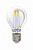 Лампа светодиодная филамент ШАР 13Вт Е27 4500К  950Лм 230В GLDEN-A60S-DEM-13-230-E27-4500 ДИММ. прозрачный GENERAL